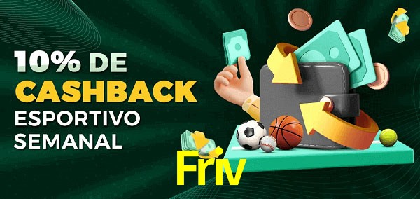 10% de bônus de cashback na Friv